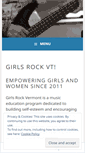 Mobile Screenshot of girlsrockvermont.org